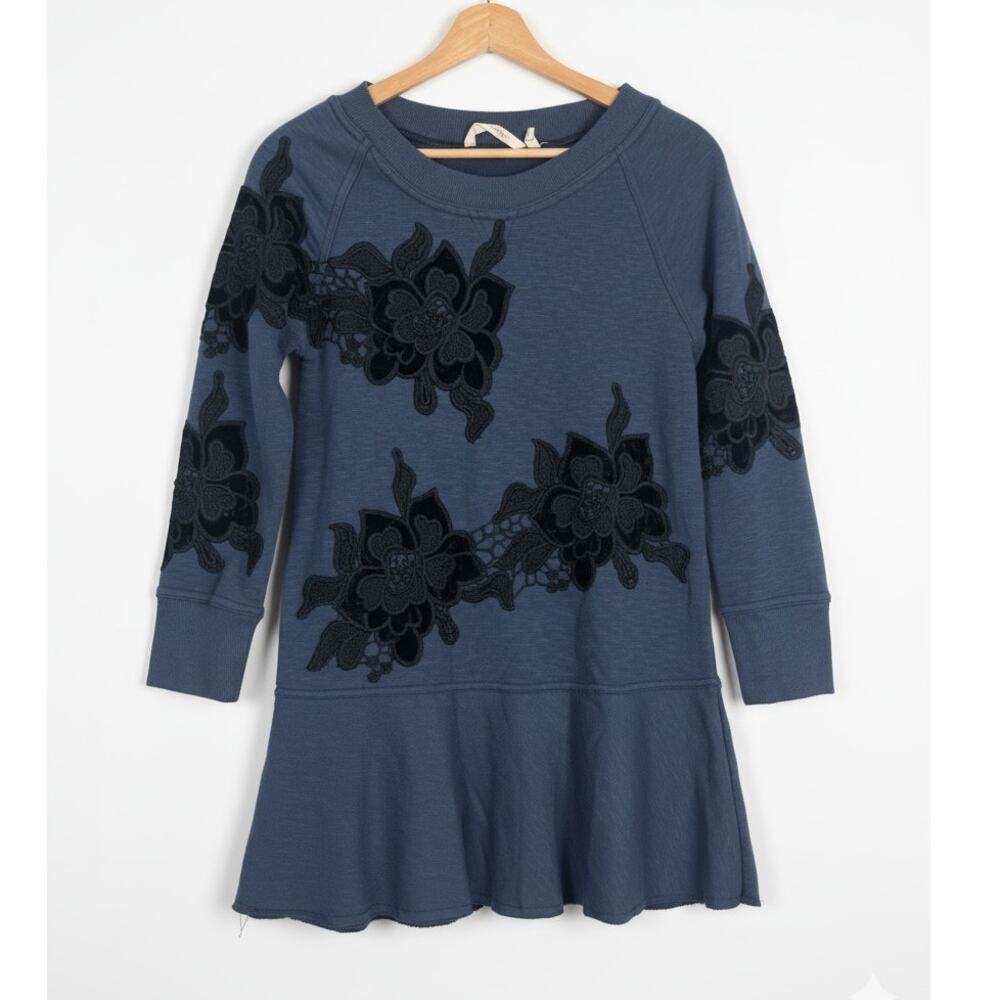 Soft Surroundings Women's PXS Whimsigoth Goth Fairy Grunge Bohemian Floral Tunic